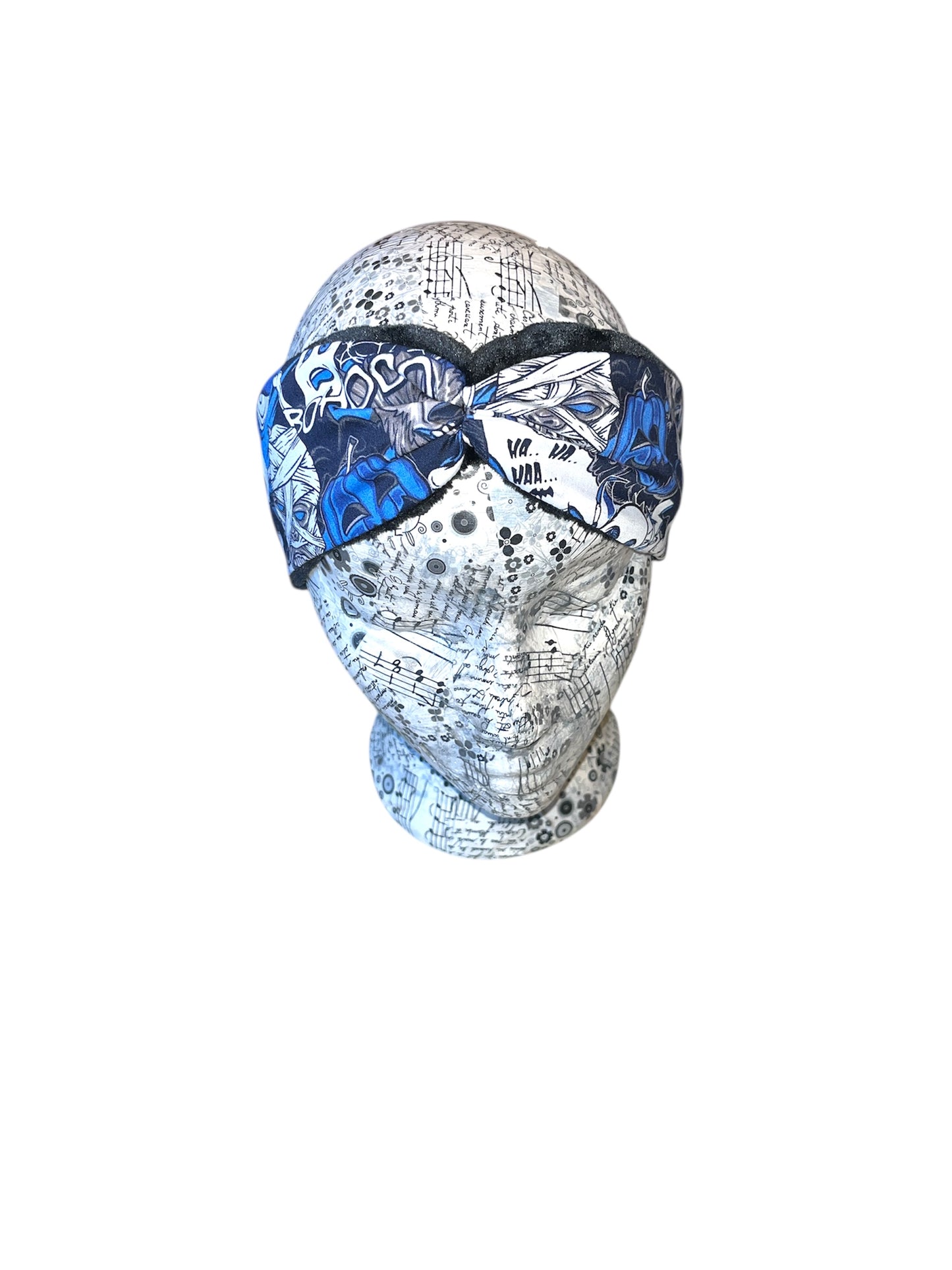 Retro monster Halloween fleece lined Headwarmer