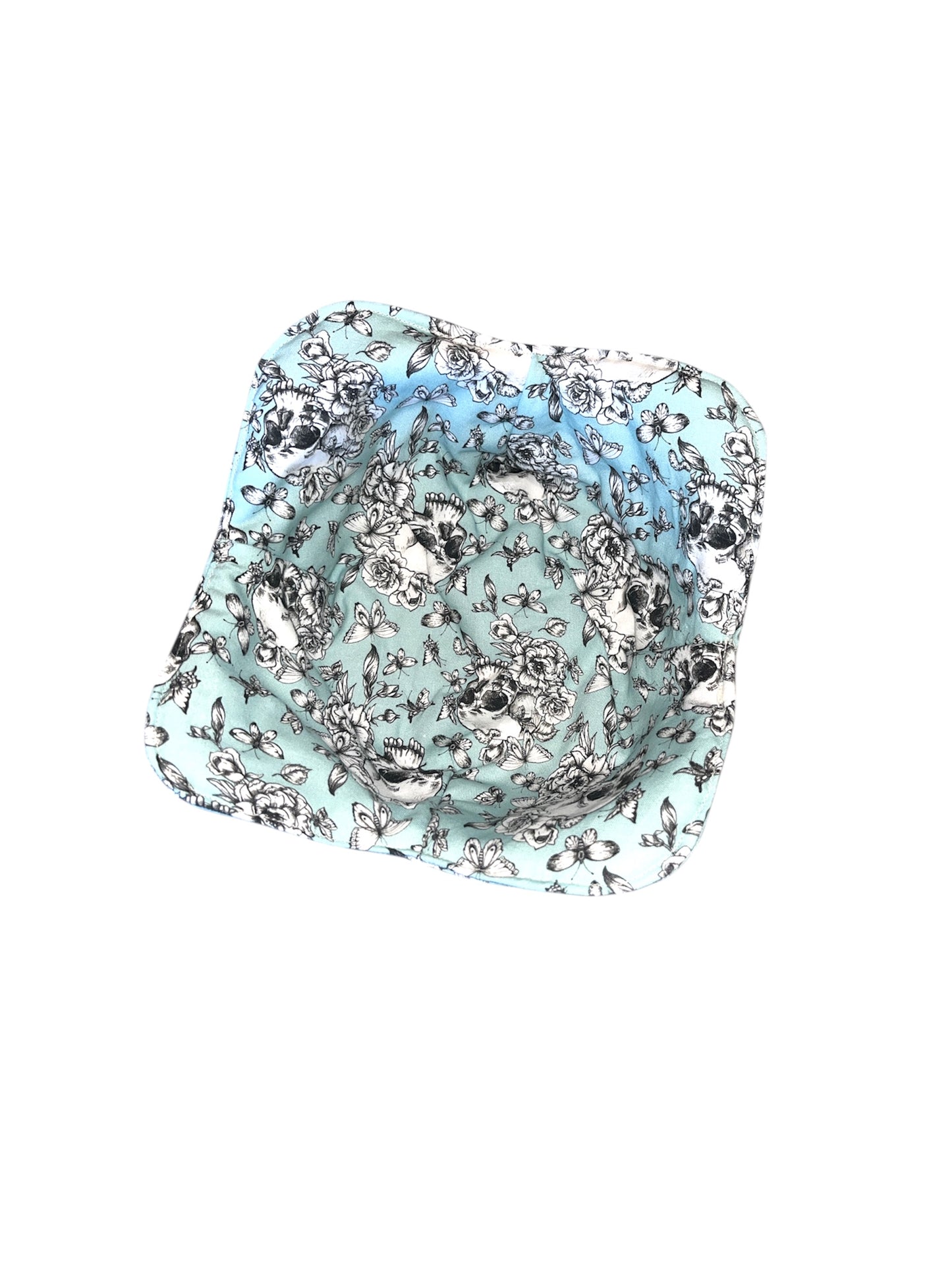 Floral skulls Bowl cosy