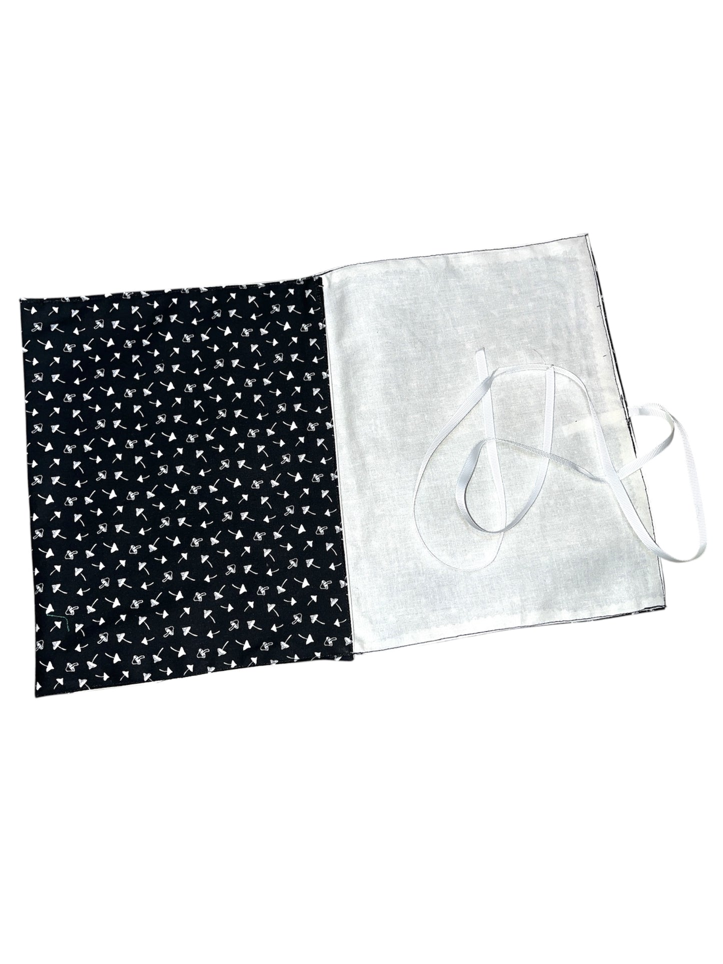 Tiny toadstool book or e-reader wrap