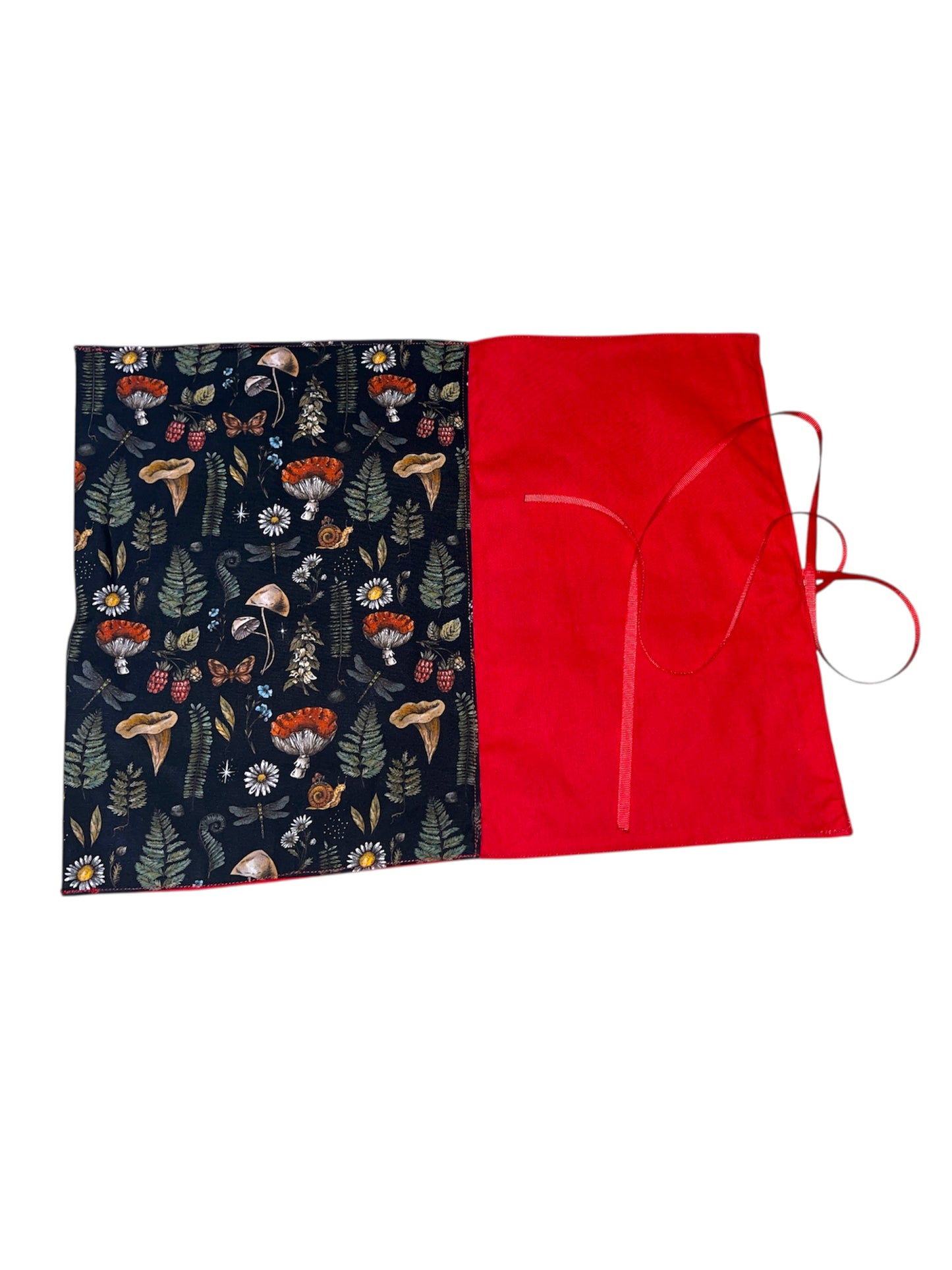 Autumnal toadstools book or e-reader wrap