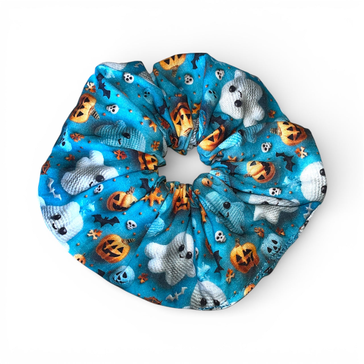 3D effect cute ghostie scrunchies