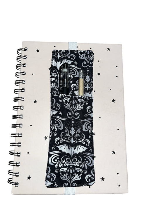 Spooky Notebook pen pockets