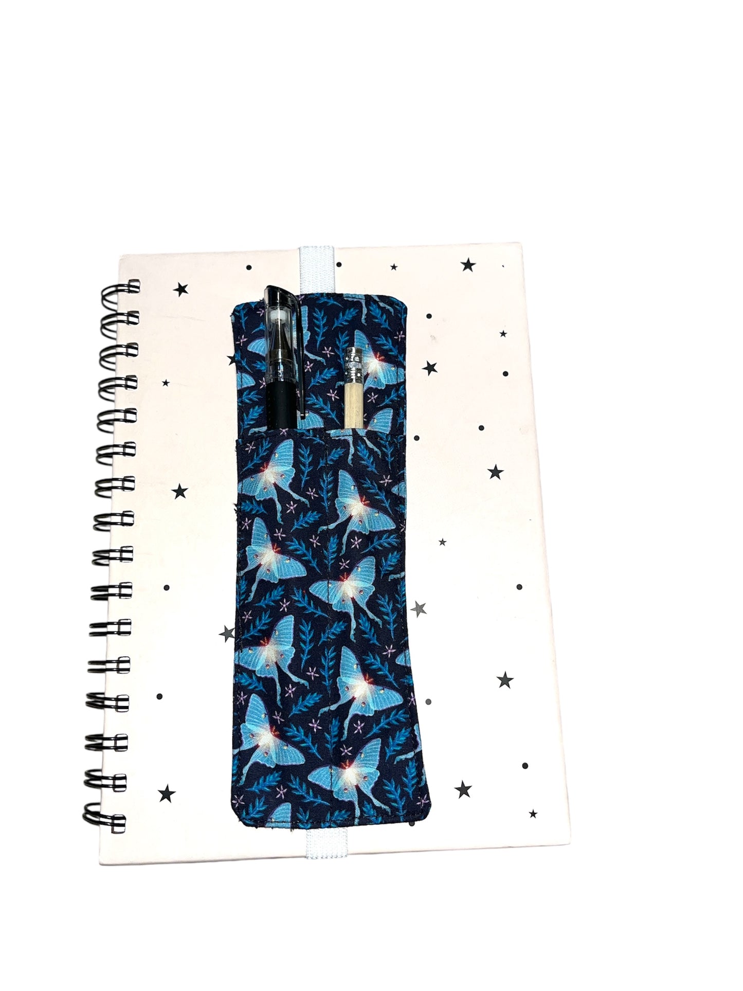 Colourful Notebook pen pockets