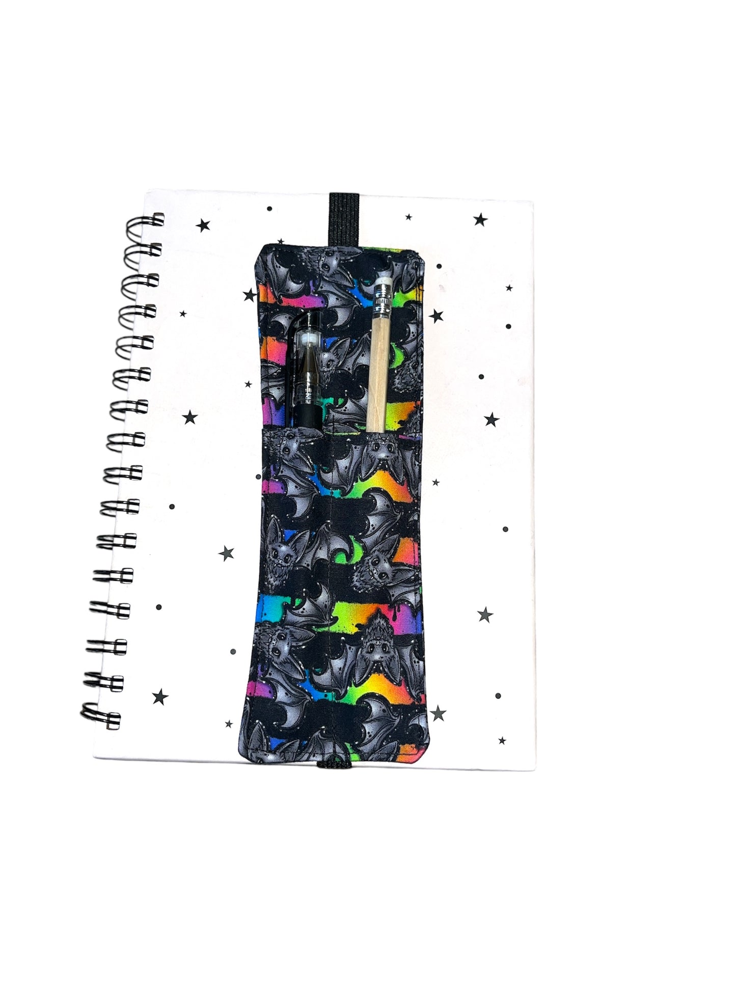 Spooky Notebook pen pockets