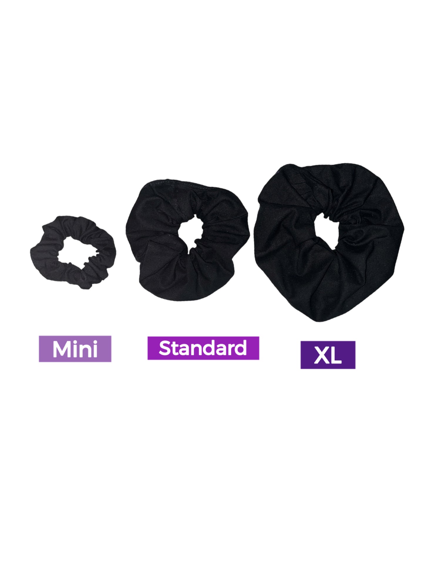Satin scrunchies