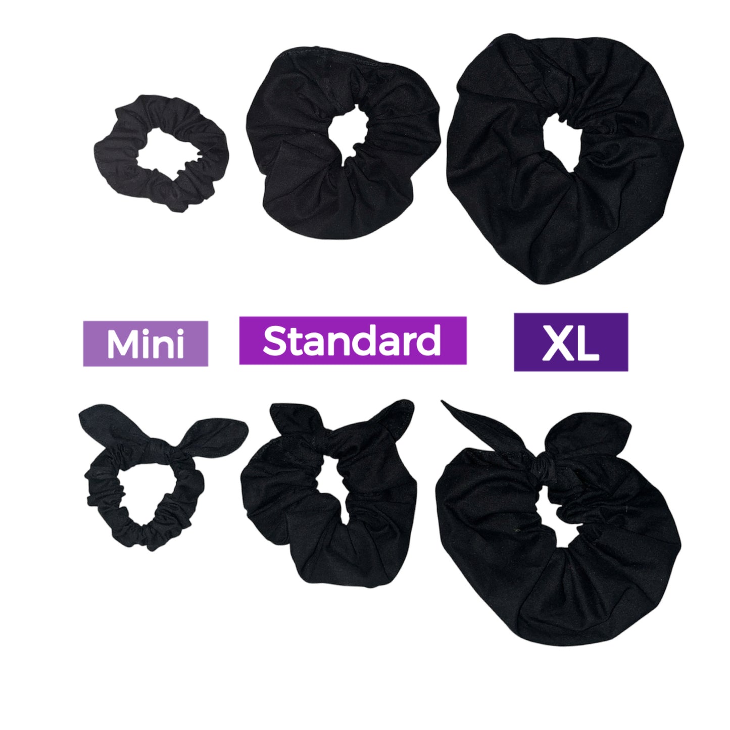 Blue and white snowflake Scrunchie