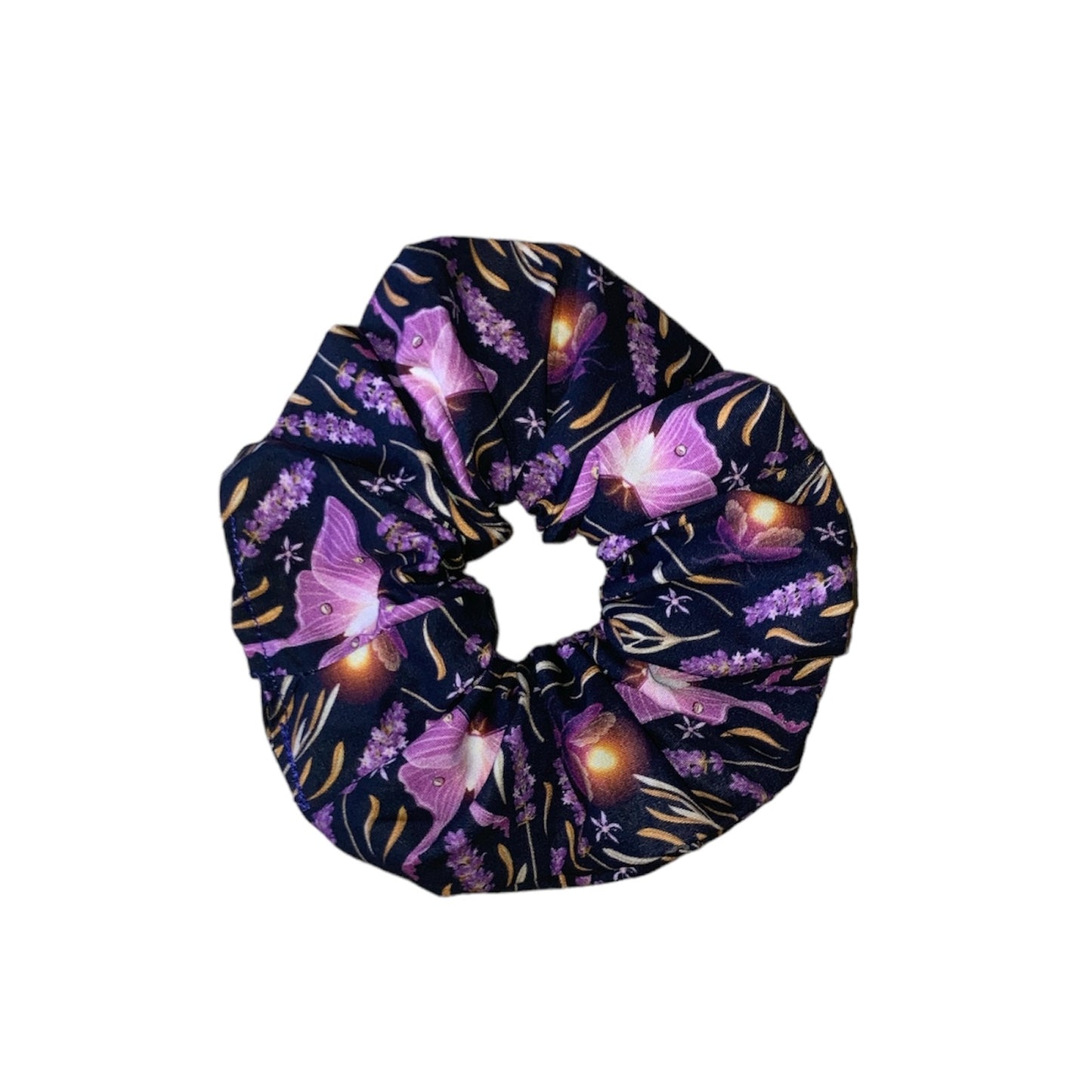 Purple moth Scrunchie